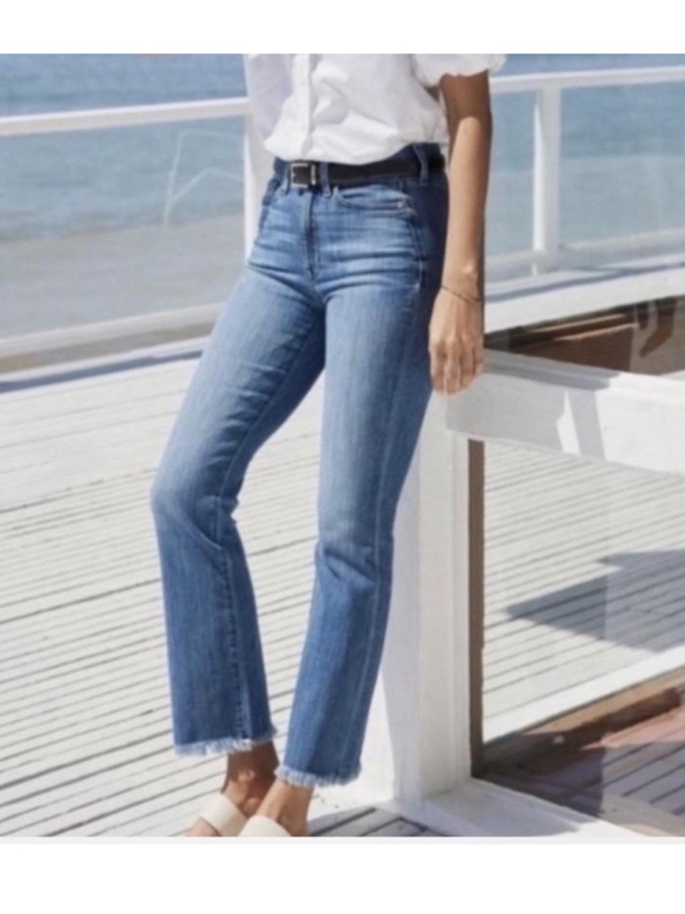 AYR The Bomb Pop Frayed Jeans size 28